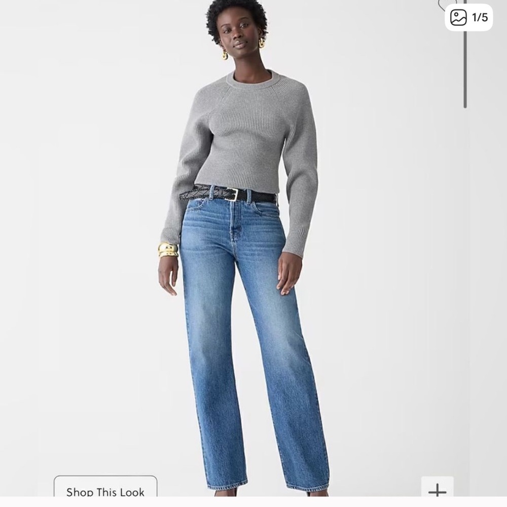 J. Crew Blue Straight Leg Jeans